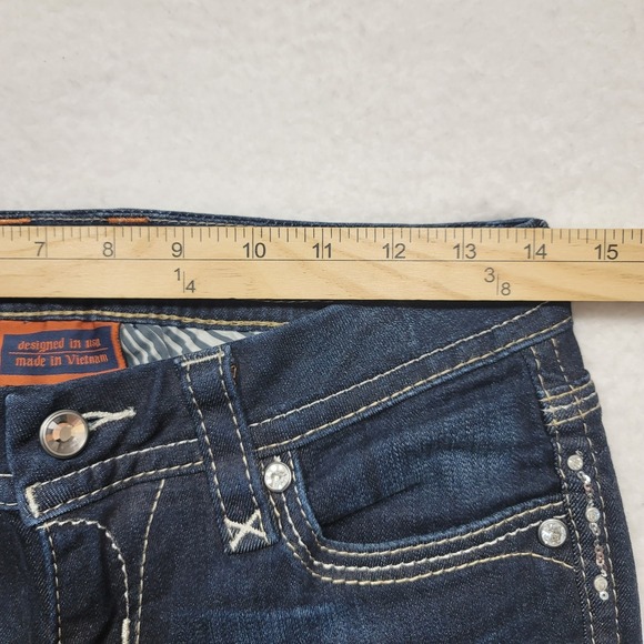 Rock Revival Betty Flap Pocket Skinny Jeans - Picture 14 of 16